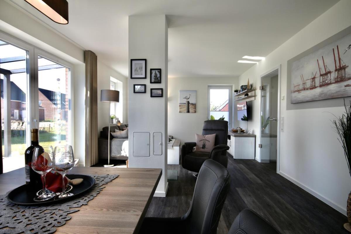 Am Kutterhafen 28 - Prielhuus Villa Fedderwardersiel Ngoại thất bức ảnh